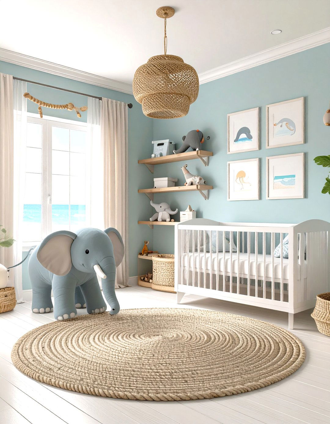 Creative Elephant Nursery Ideas for a Whimsical Baby Room - Image 2