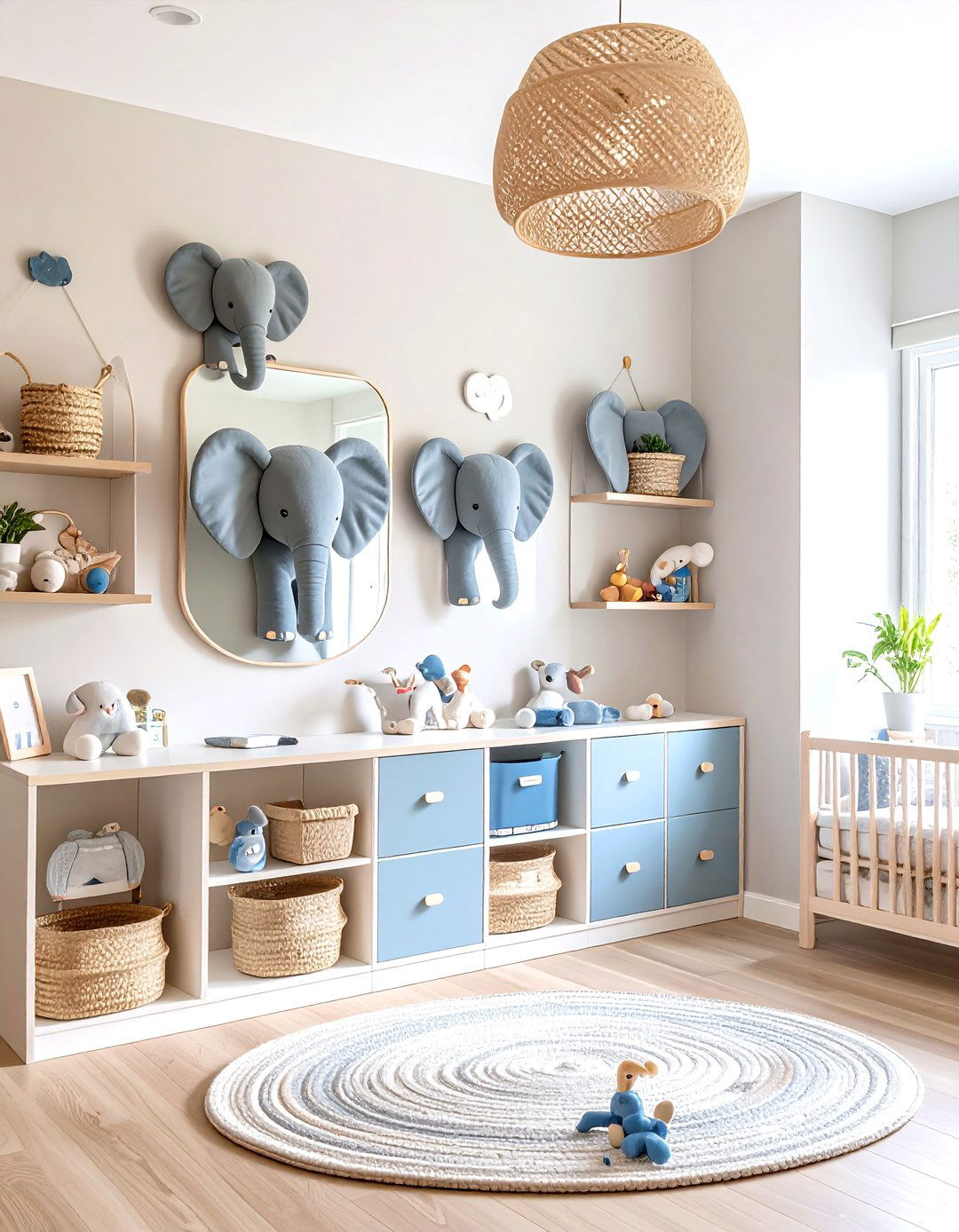 Creative Elephant Nursery Ideas for a Whimsical Baby Room - Image 3